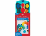 Faber Školní barvy Connector 12 odstínů v tyrkysové krabičce Faber-Castell [0|0]