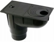 ExtraLink Sběrač usazenin z okapu O 110, černý [1]