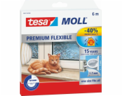 Tesa tesamoll silikonové těsnění 6m x 9mm, bílé