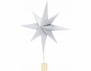 Home Styling Collection Kolekce pro domácí styling Vršek z papírové hvězdy na vánoční stromeček, 30 cm