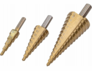 Forsage Sada vrtáků , 3dílná, stupňovité vrtáky.