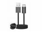 Puro Kabel USB-A - USB-C 1,5 m černý (8018417498732)