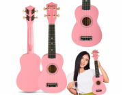 LUNA GUITARS SUPRIMO UK21 PK sopránové ukulele 21 růžové dřevo