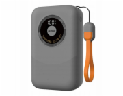 Dudao K21 Mini Power Bank 10000mAh 22,5W USB-A / USB-C - Šedá