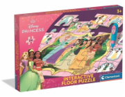 Clementoni CLE DISNEY interaktivní puzzle koberec Princezny 16685