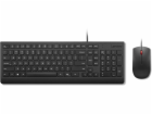 Lenovo Základní kabelová kombinovaná klávesnice a myš 4X3...