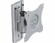 SpeaKa Professional SP-9474784, 75 x 75 mm, 100 x 100 mm, -35 - 55°, -45 - 45°, hliník, ocel, stříbrná