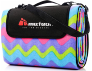 Meteor Pikniková deka 180x200 cm s cikcakovým vzorem, vícebarevná