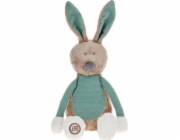Beppe Plyšová hračka králíček Enzo, béžová a mátově zelená, 27 cm, 13929