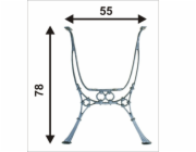 NoName Vysoká noha pro zahradní stůl