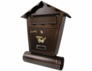 NoName Starožitná měděná poštovní schránka s trubicí SD2T