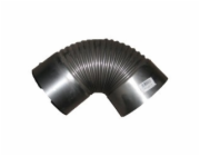 NoName Černé koleno pro kamna z 1mm plechu, průměr 120mm