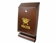 NoName Starožitná měděná poštovní schránka s tubusem A-4T