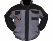 NoName Profesionální zateplená bunda 60, šedá a černá