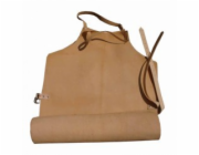 NoName Hnědá zástěra z lícové kůže