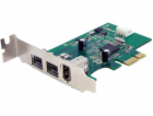 Startech 3 Port 2b 1a Low Profile 1394 PCI Express FireWi...