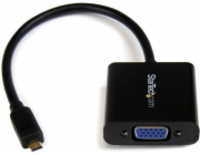 StarTech Adaptér HDMI Micro - D-Sub (VGA) AV, černý (MCHD2VGAE2)