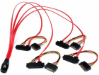 StarTech SFF 8482 - SFF 8087, 0,5 m, červená (SAS808782P50)