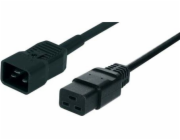 Roline Napájecí kabel EC320/C19-C20, 16A/250V, 3m, černý (19.08.1563)