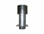 NoName Deflektor s plechem 120 mm, pozinkovaný