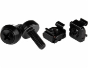 StarTech Sada šroubů/podložek/matic M5 x 12 mm - 50 sad, černá (CABSCREWM5B)