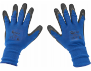 Geko Ochranné rukavice s povlakem velikost 12 – tmavě modrá (12/240)