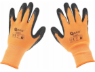 Geko Ochranné rukavice s povlakem velikost 9 – oranžové (...