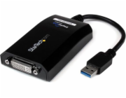 StarTech.com USB 3.0 to DVI / VGA Adapter - 2048x1152 - External Video & Graphics Card - Dual Monitor Display Adapter Cable - Supports Mac & Windows (USB32DVIPRO) - Adaptér USB / DVI - USB typ A (M) d