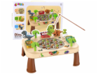 LeanToys Elektrický chytací stůl na dinosaury s otočným d...