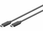 MicroConnect Kabel USB USB-C - USB-C 3 m černý (USB3.1CC3)