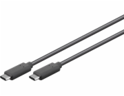 MicroConnect Kabel USB USB-C - USB-C 3 m černý (USB3.1CC3)