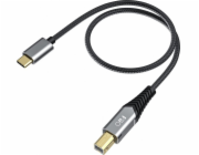 FiiO Kabel USB-C - USB-B 0,5 m, černý