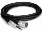 Hosa Kabel Jack 6,3 mm - XLR 3,05 m stříbrný (HSX-010)