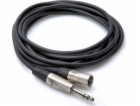 Hosa Kabel Jack 6,3 mm - XLR 1,52 m stříbrný (HSX-005)