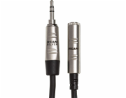 Hosa Jack 3,5 mm - Jack 3,5 mm 3m černý kabel (HXMM-010)