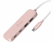 j5create USB HUB USB-C NA 4 PORTY