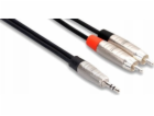 Hosa kabel PRO TRS 3,5 mm - 2 x RCA 1,8 m