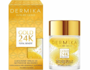 Dermika Luxury Gold 24K Total Benefit Luxury 3D sérum - aktivátor mládí pro den i noc 60g