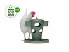 Beeztees Snack Tower Krmítko pro drůbež šedé 32,5cm