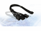 Inter-Tech Adapterkabel GPU-02 (12+4pin) auf 3x 8pin (sch...