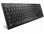 Sharkoon OfficePal K30W (schwarz, DE-Layout, Rubberdome)