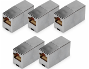 Digitus Cat.5e Modulare Kupplung, 5 Stück (Klasse D, geschirmt)
