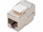 Digitus CAT 6A Kompakt-Keystone Modul geschirmt werkzeugfrei