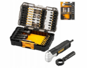 Dewalt FLEXTORQ Bit-Satz DT70782, 33-teilig, im McLaren Design (inkl. Winkelvorsatz mit Basiskopf und Handgriff, in TOUGH CASE)