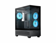 Chieftec GT-01B-OP VISTA Midi Case 3x ARGB ventilátory