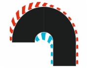 Carrera HYBRID Haarnadelkurve 180° L/R