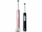 Oral-B Pro 1 Duo Cross Action mit 2. Handstück, Elektrisc...