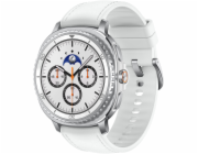 Samsung Galaxy Watch8 Classic (weiß, 46mm, Bluetooth, Hybrid-Armband)