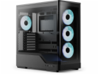 Aerocool P500A-BK-v1  (schwarz, Tempered Glass x 2)