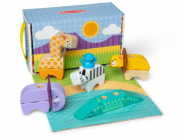 Spinmaster Melissa & Doug - Blockables Safari Spielset